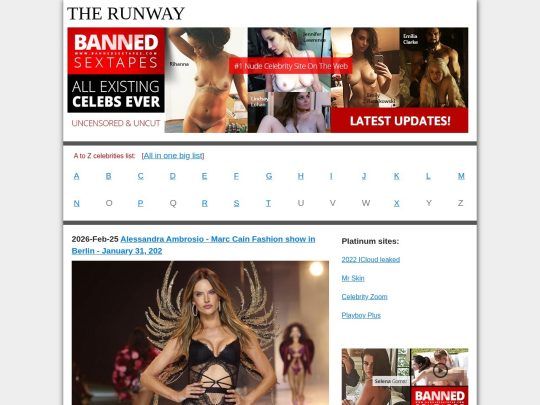 Runway Celebs